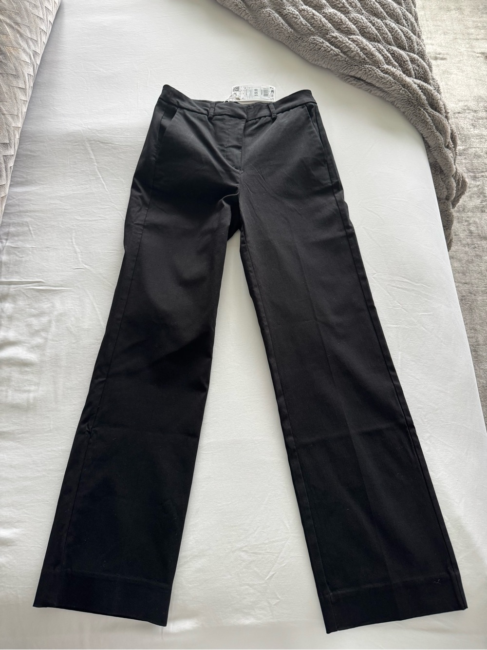 Mango Black Women's Straight Dress Trousers